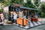 Tabac Barber Truck mit Aufbau draußen