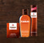 Produktbild Tabac Original Range vor braunem Hintergrund
Tabac Original Luxusseife 150g,
Tabac Original Bade- & Duschgel 200ml,
Tabac Original Deodorant Spray 250ml 25% Extra Free Gratis