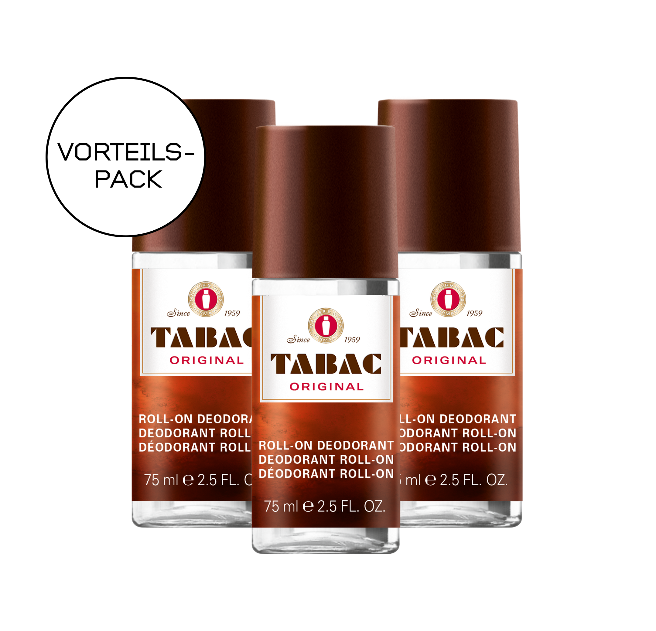 TABAC ORIGINAL Roll-On Deodorant Value Pack – Tabac